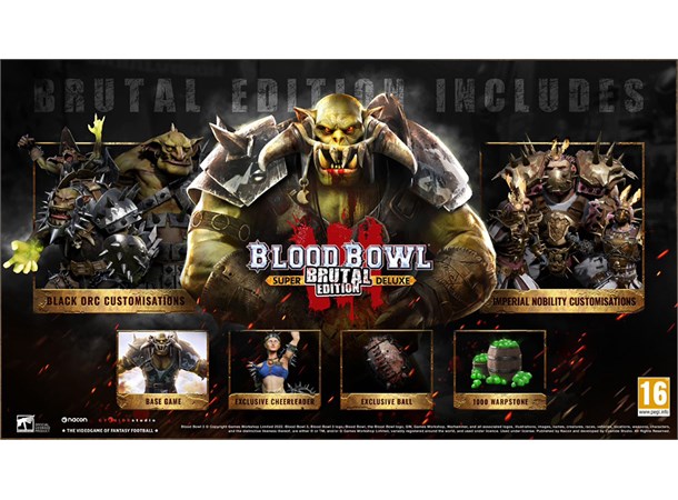 Blood Bowl 3 Switch Super Brutal Deluxe Edition