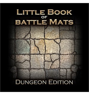 Book Of Battlemats LITTLE - 40 sider Spiralinnbundet - 2,5 cm rutenett 