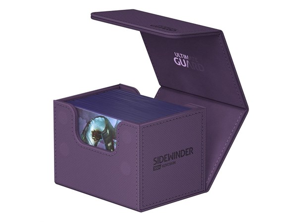 CardBox Sidewinder Monocolor 100+ Lilla Ultimate Guard XenoSkin