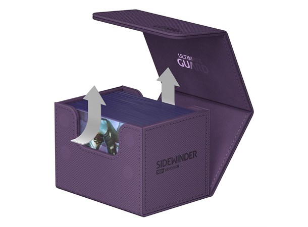 CardBox Sidewinder Monocolor 100+ Lilla Ultimate Guard XenoSkin