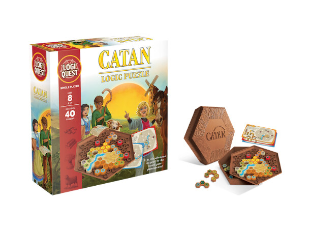 Catan Logic Puzzle Hjärngympa 