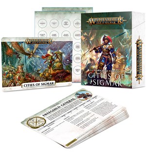 Cities of Sigmar Warscroll Cards Warhammer Age of Sigmar 