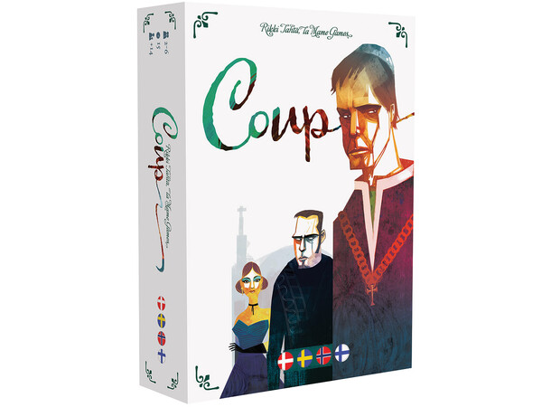 Coup Brädspel Svensk utgåva 