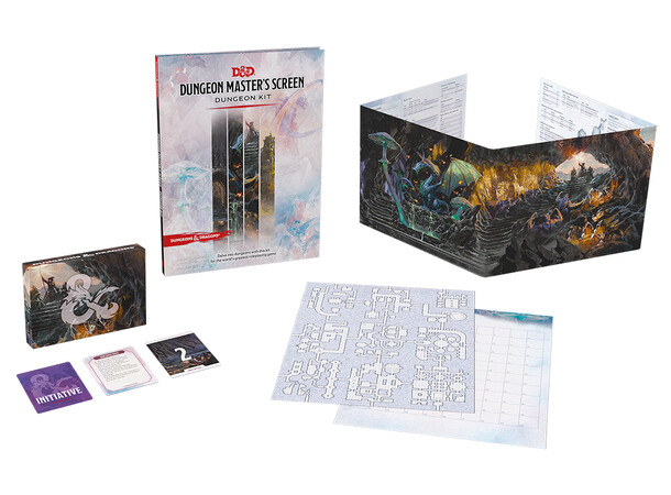D&D DM Screen Dungeon Kit 
