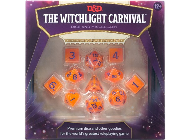 D&D Dice Witchlight Carnival Dice & Misc Dungeons & Dragons