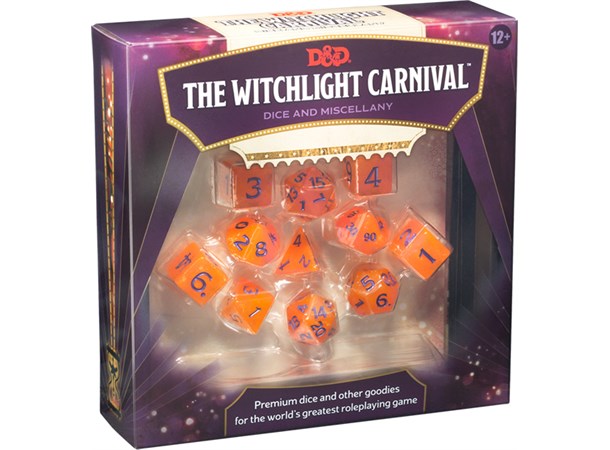 D&D Dice Witchlight Carnival Dice & Misc Dungeons & Dragons