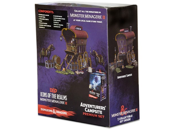 D&D Figur Icons Adventurers Campsite Dungeons & Dragons Icons of the Realms 