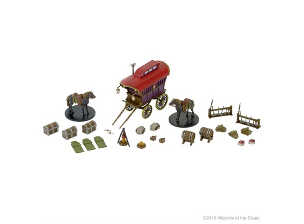 D&D Figur Icons Adventurers Campsite Dungeons & Dragons Icons of the Realms 