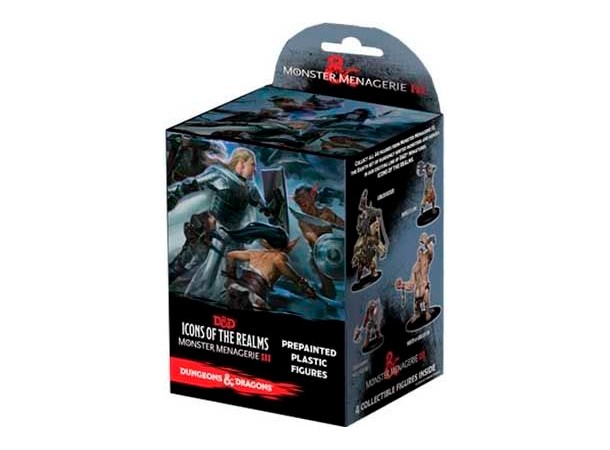 D&D Figur Icons Monster Menag 3 Booster Dungeons & Dragons Icons of the Realms
