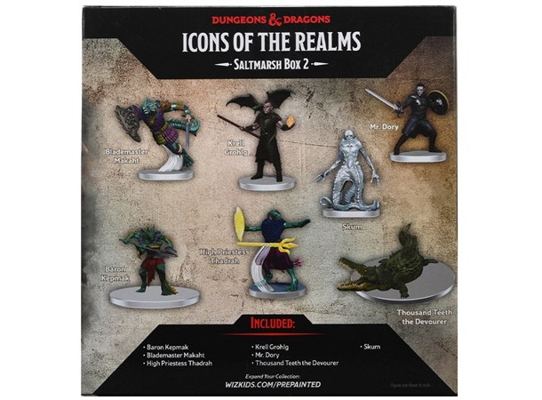 D&D Figur Icons Saltmarsh Box 2 Dungeons & Dragons Icons of the Realms