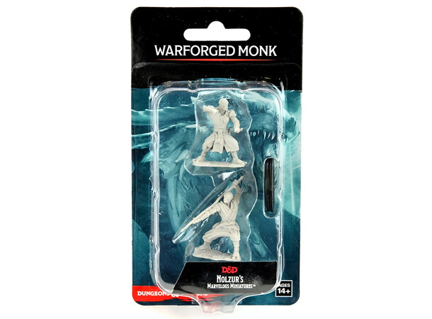 D&D Figur Nolzur Warforged Monk Nolzur's Marvelous Miniatures - Ej målad 