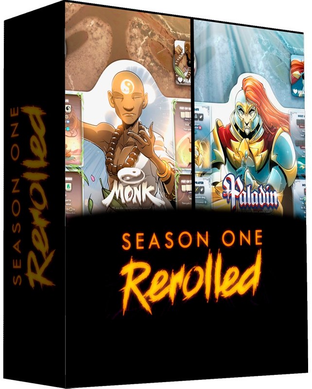 Dice Throne Season 1 ReRolled Box 2 Monk Vs Paladin Gamezone.no