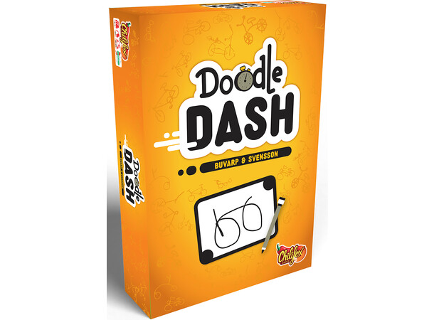 Doodle Dash Brädspel Svensk utgåva 