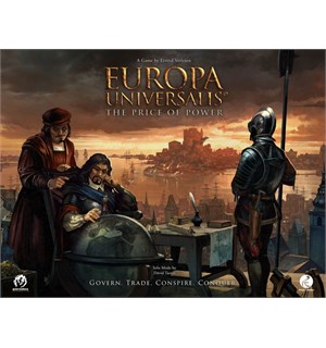 Europa Universalis Deluxe Ed Brettspill Price of Power - INKL ALLE STRETCH GOALS 