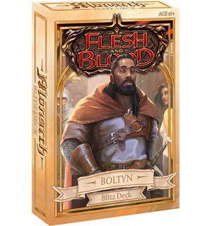 Flesh & Blood Monarch Blitz Deck Boltyn Ferdigbygget 40+ kort deck 