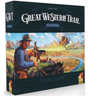 Great Western Trail 2nd Ed Brettspill Second Edition 