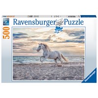 Hest på stranden 500 biter Puslespill Ravensburger Puzzle