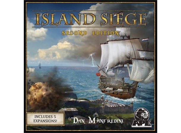 Island Siege Brettspill Second Edition