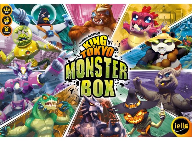 King of Tokyo Monster Box Brettspill