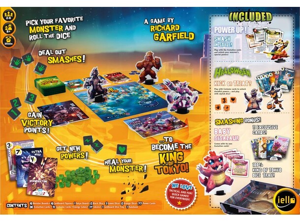 King of Tokyo Monster Box Brädspel 