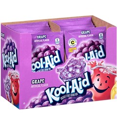 Kool Aid Grape Eske med 48stk
