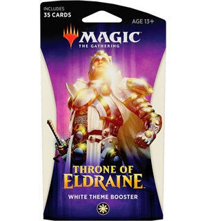 Magic Throne of Eldraine Theme White Theme Booster - 35 hvite kort 