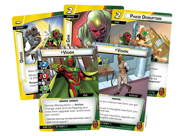 Marvel Champions TCG Vision Expansion Expansion Marvel Champions The Card Game 