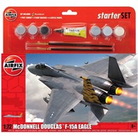 McDonnell Douglas F-15A Eagle Start Set Airfix 1:72 Byggesett 27cm