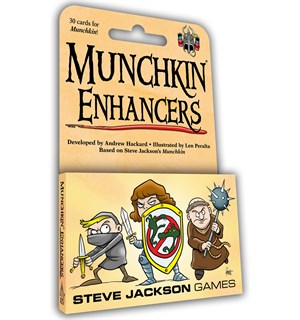 Munchkin Enhancers Expansion Utvidelse til Munchkin - 30 kort 