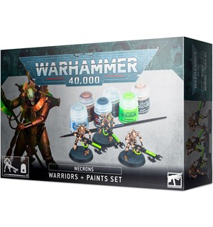 Necrons Warriors + Paint Set Warhammer 40K 