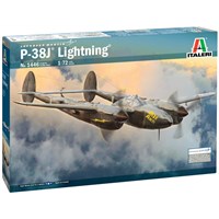 P-38J Lightning Italeri 1:72 Byggesett