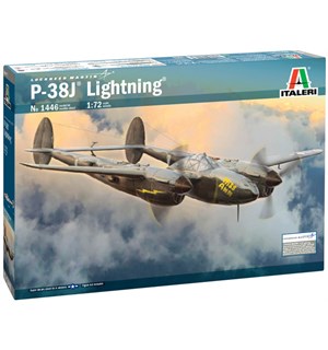 P-38J Lightning Italeri 1:72 Byggesett 