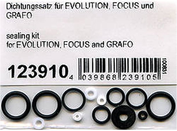 Pakningssett H&S Evolution/Ultra/Grafo/U Komplett sett med pakninger/o-ringer