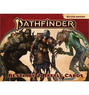 Pathfinder 2nd Ed Cards Bestiary 2 Second Edition RPG - 450 kort 