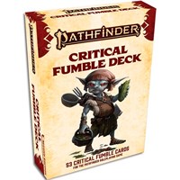 Pathfinder 2nd Ed Critical Fumble Deck Second Edition RPG