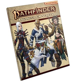 Pathfinder 2nd Ed GM Screen Advanced Second Edition RPG 