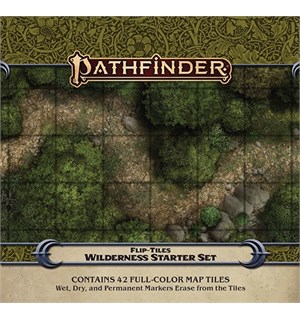 Pathfinder Flip Tiles Wilderness Starter Starter Set - 42 stk 15x15 kart 