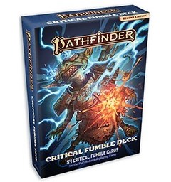 Pathfinder RPG Cards Critical Fumble Second Edition Card Deck