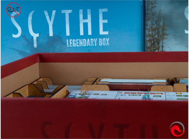 Scythe Legendary Edition Insert Få kontroll i spillboksen