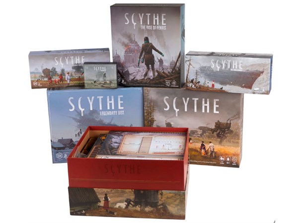 Scythe Legendary Edition Insert Få kontroll i spillboksen