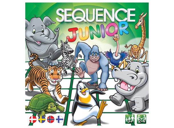 Sequence Junior Brettspill Norsk utgave