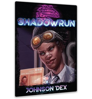 Shadowrun RPG Cards Johnson Dex Sixth World 