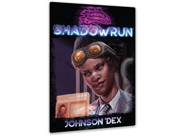 Shadowrun RPG Cards Johnson Dex Sixth World