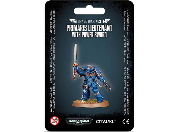 Space Marines Primaris Lieutenant With Power Sword - Warhammer 40K 