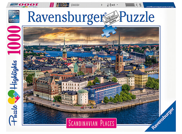 Stockholm 1000 biter Puslespill Ravensburger Puzzle