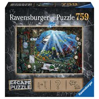 Submarine 759 biter Puslespill Ravensburger Escape Room Puzzle