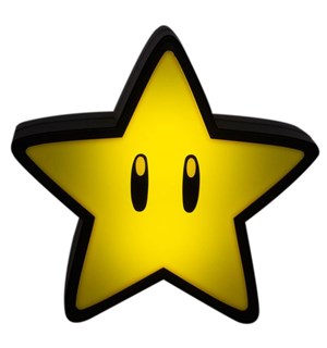 Super Mario Lampe Super Star - 12 cm 