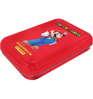 Super Mario TCG Collectors Tin Box 24 kort + 3 Lim Ed kort 
