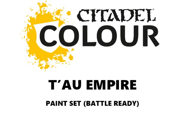 Tau Empire Paint Set Battle Ready Paint Set for din hær