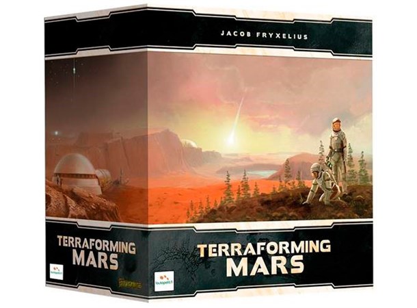 Terraforming Mars Oppbevarings Big Box Storage box m/ 90 stk 3D tiles